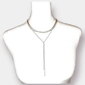 NEW 8 Other Reasons Rose Gold Multi Strand Necklace  80R Lariat